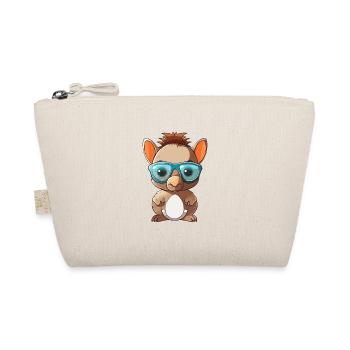 tatou avec des lunettes dessin animé illustration kawaii - Trousse biologique - nature - Devant