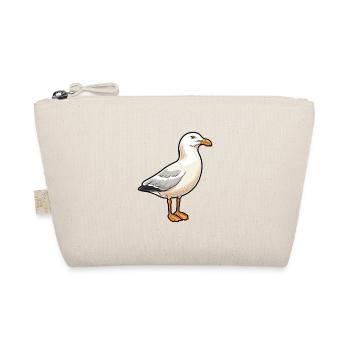 Mouette dessin animé Kawaii Aquarelle Illustration - Trousse biologique - nature - Devant