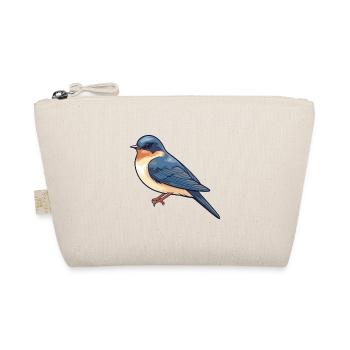 Swallow Cartoon Kawaii Aquarelle Illustration - Trousse biologique - nature - Devant