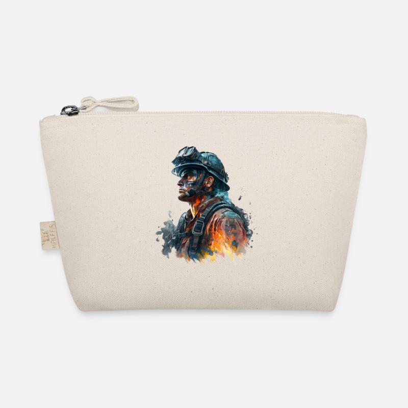 Feuerwehrmann im Einsatz Bio-Täschchen