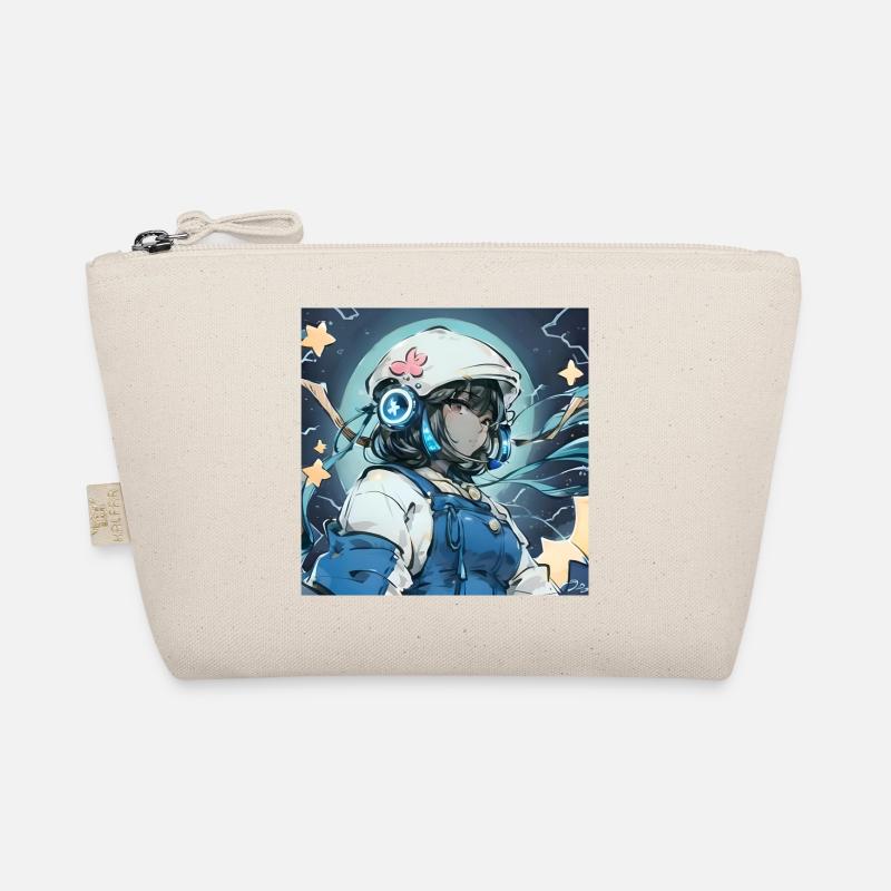 Anime Mädchen Bio-Täschchen