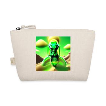 Neonalien im Sandtraum - Bio-Täschchen - Natur - Vorne