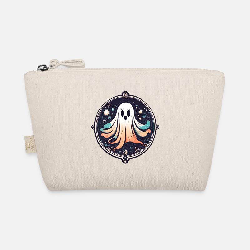 Ghost / Ghost / Halloween / Sheet / Boo / Spooky Organic Pouch