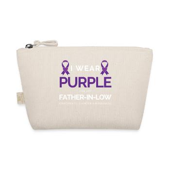 Je porte du violet pour mon père pancréatique bas - Trousse biologique - nature - Devant