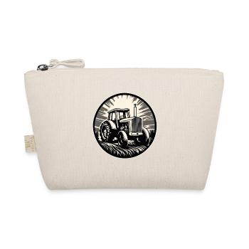 Tractor / Agriculture / Farmer / Field Work - Organic Pouch - nature - Front