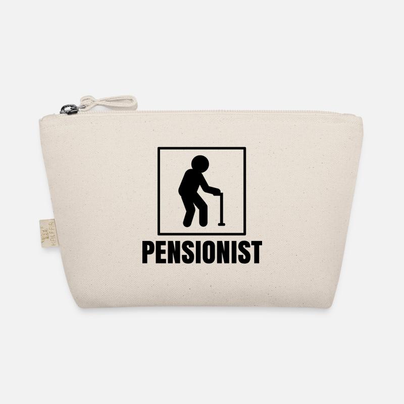 Pensionist Ruhestand Statement Lebensabend Pension Bio-Täschchen