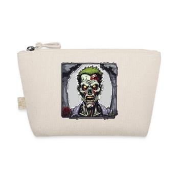 Zombie / Apocalypse / Undead / Horror / Virus / Logo - Organic Pouch - nature - Front