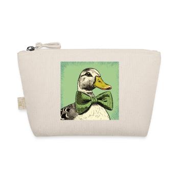 Canard avec nœud papillon - Trousse biologique - nature - Devant