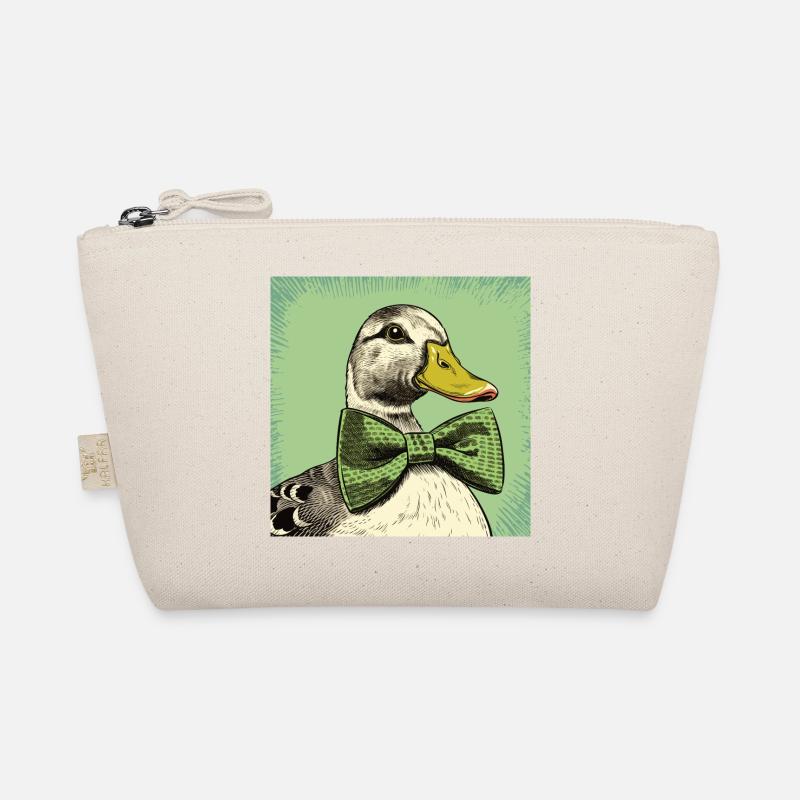 Duck with Bowtie Bio-Täschchen