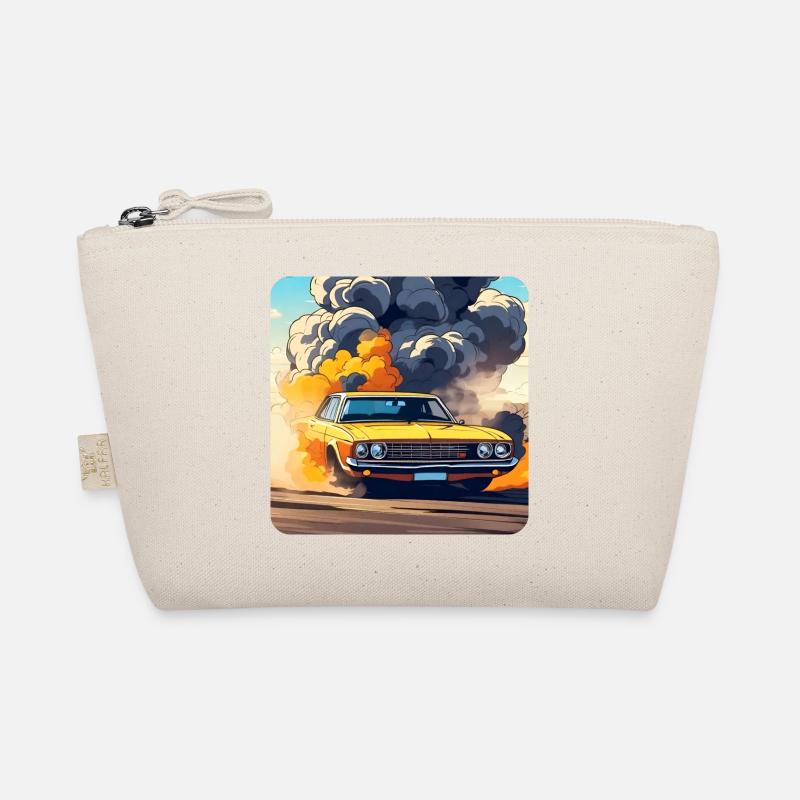 Oldtimer Drift Auto Turbo Rallye mit Rauch Bio-Täschchen