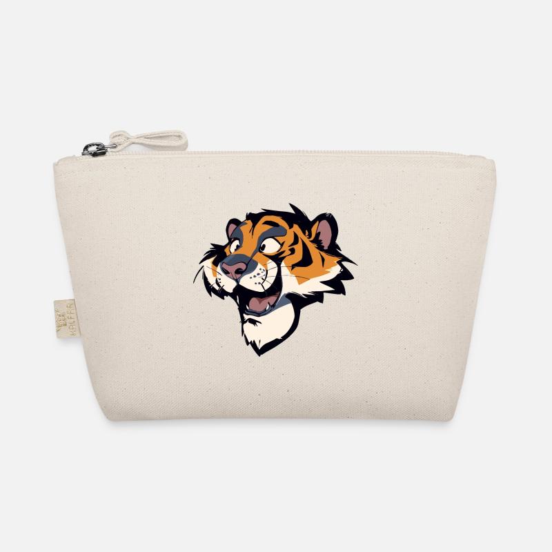 Glücklicher Tiger Bio-Täschchen