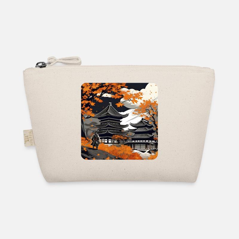 Samurai in Autumn Organic Pouch