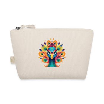 Paon aquarelle colorée Illustration animale - Trousse biologique - nature - Devant