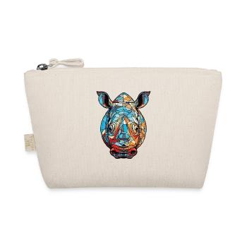 Rhinocéros aquarelle colorée Animal animal de compagnie Illustration - Trousse biologique - nature - Devant