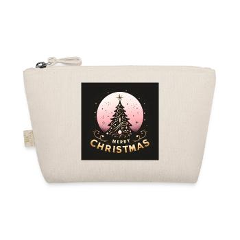 Frohe Weihnachten - Bio-Täschchen - Natur - Vorne