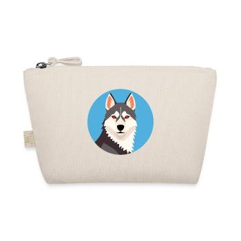 Husky Dog Aquarelle Colorée Animal Illustration - Trousse biologique - nature - Devant