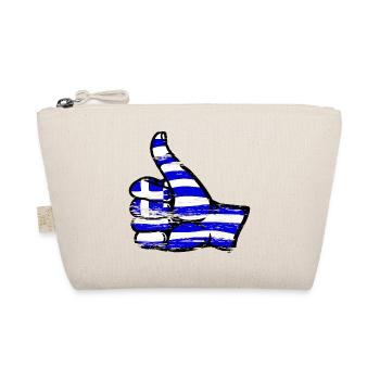 Drapeau de la Grèce OK Symbole utilisé - Trousse biologique - nature - Devant
