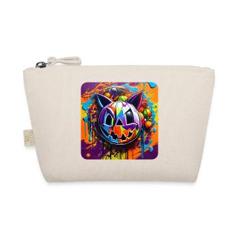 Funny creepy monster in graffiti style - Organic Pouch - nature - Front