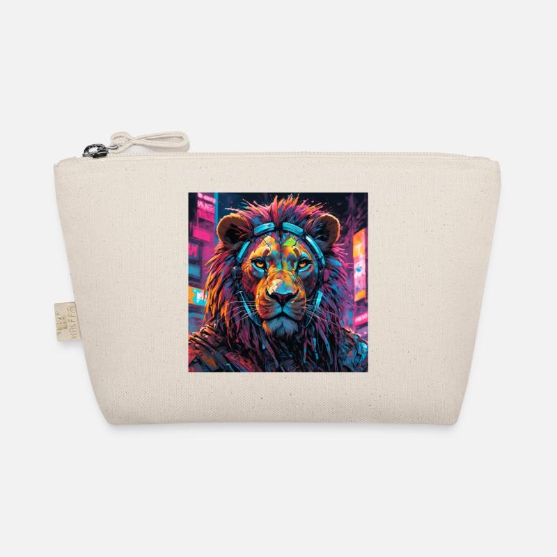 lion cyberpunk Trousse biologique
