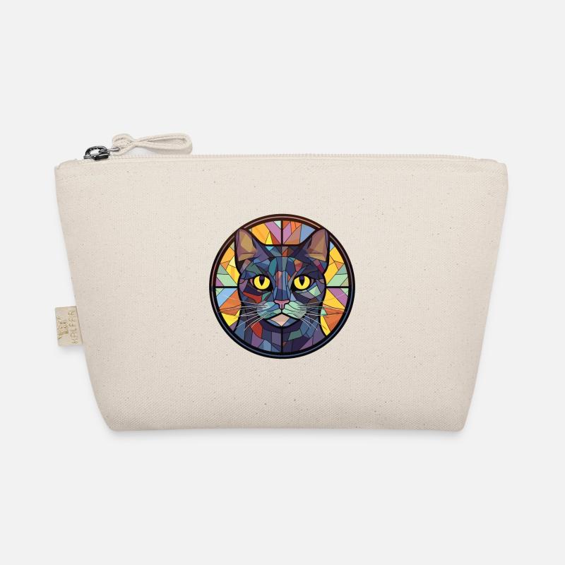 Chartreux chat aquarelle colorée pour animaux de compagnie Illustration Trousse biologique