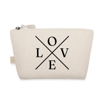 Love - Bio-Täschchen - Natur - Vorne