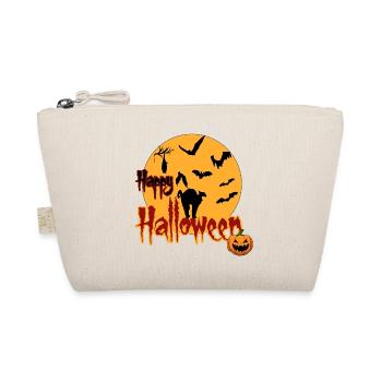 Joyeux Halloween Chat de la Pleine Lune - Trousse biologique - nature - Devant