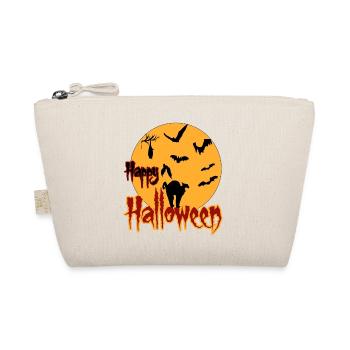 Joyeux chat de lune d’Halloween - Trousse biologique - nature - Devant