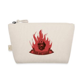 Feuer und Flamme - Bio-Täschchen - Natur - Vorne