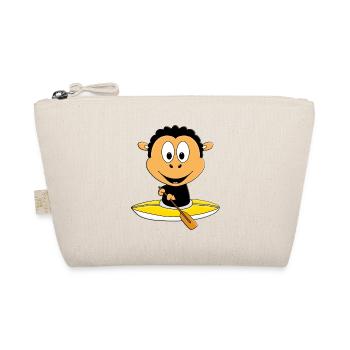 KAJAK - KANU - WASSERSPORT - SPORT - SCHAF - Bio-Täschchen - Natur - Vorne