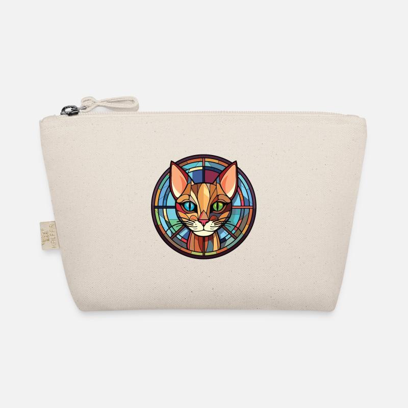 Havane Brown Cat coloré aquarelle Illustration Trousse biologique