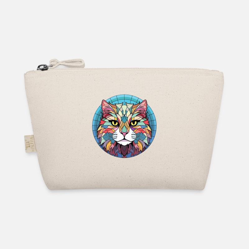 Highlander chat coloré aquarelle illustration Trousse biologique