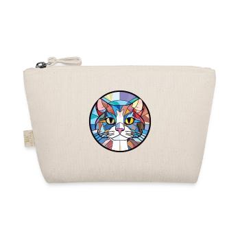 Manx Cat Breed coloré aquarelle Illustration - Trousse biologique - nature - Devant