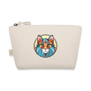 Laperm Cat Breed Illustration aquarelle colorée - Trousse biologique - nature - Devant