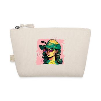 Urban Style Girl - Organic Pouch - nature - Front