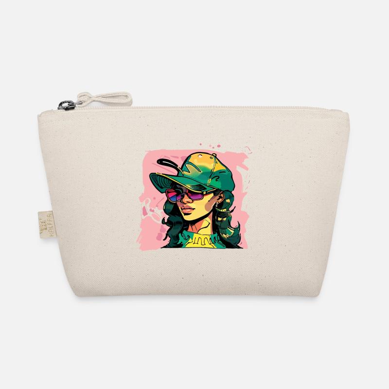 Fille de style urbain - Trousse biologique - nature