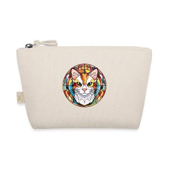 Illustration à l’aquarelle colorée de chat Van turc - Trousse biologique - nature - Devant