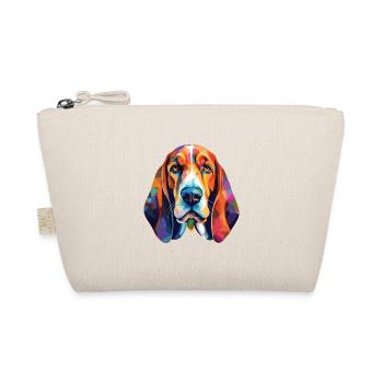 Basset Hound chien race aquarelle Illustration - Trousse biologique - nature - Devant