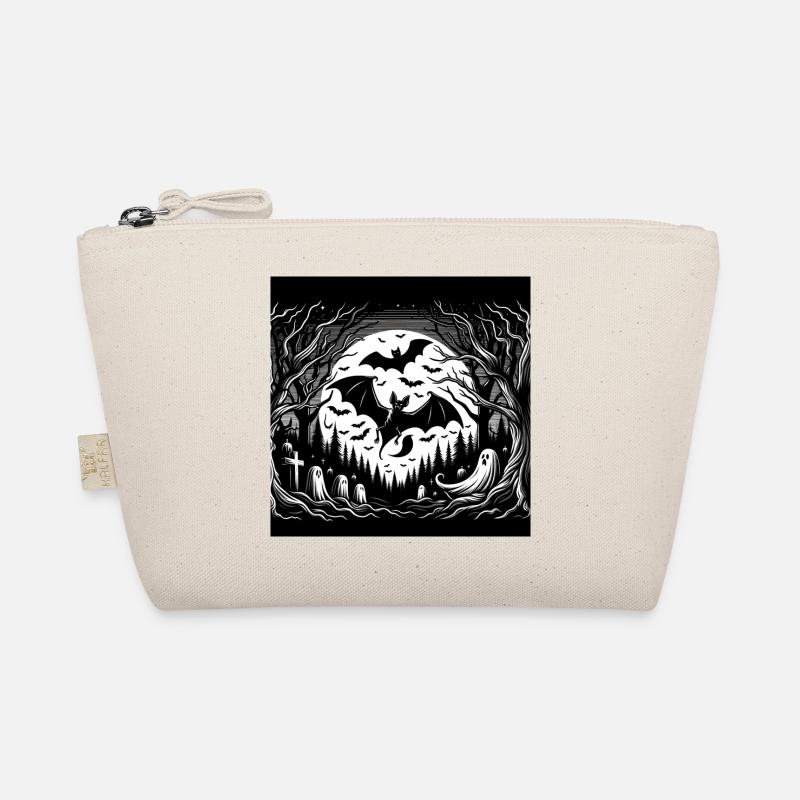 Fledermaus Halloween Bio-Täschchen