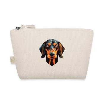 Autrichien noir et Tan chien race chien aquarelle - Trousse biologique - nature - Devant
