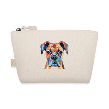 Boxer-Hundsrasse bunte Aquarell-Illustration - Bio-Täschchen - Natur - Vorne