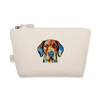 Braque Dauvergne race chien aquarelle illustration - Trousse biologique - nature - Devant