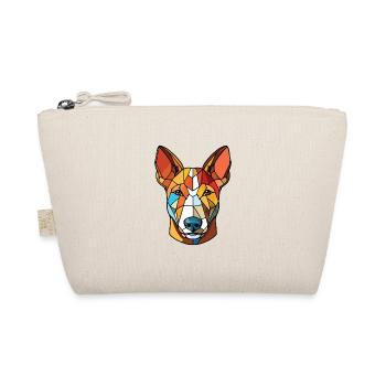 Bull Terrier chien race aquarelle Illustration - Trousse biologique - nature - Devant