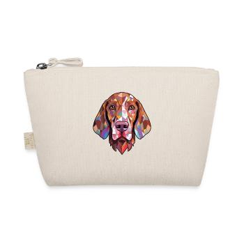 Bracco Italiano race chien aquarelle illustration - Trousse biologique - nature - Devant