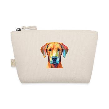 Rhodesian Ridgeback Dog Breed Colorful Watercolor - Organic Pouch - nature - Front