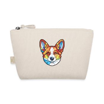 Corgi chien race coloré aquarelle illustration - Trousse biologique - nature - Devant