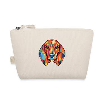 Russe de l’Est coursing chien race chien aquarelle - Trousse biologique - nature - Devant