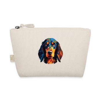 Gordon Setter chien race Illustration à l’aquarelle - Trousse biologique - nature - Devant