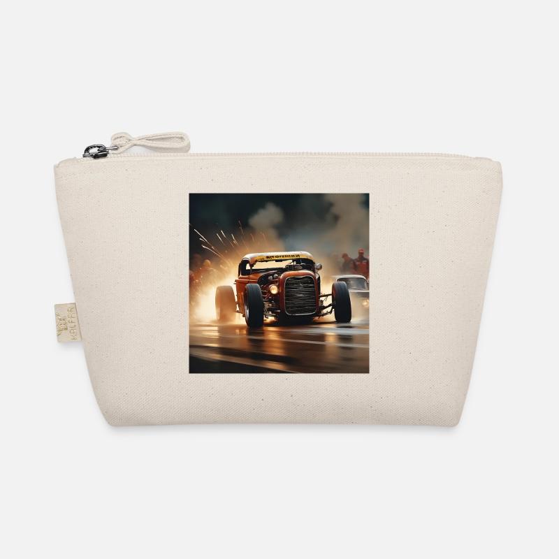 Rusty Hot Rod racing #10 Organic Pouch