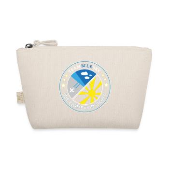 Blue Sky Flight Team Patch - Organic Pouch - nature - Front