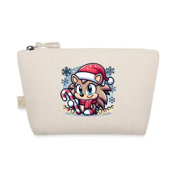 Hérisson Noël - Trousse biologique - nature - Devant